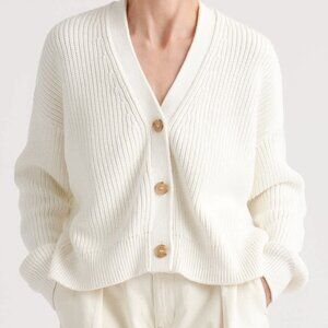 Chunky cropped cardigan